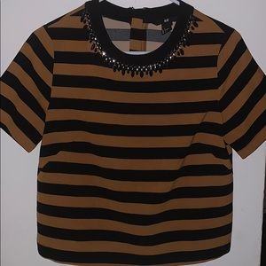 H&M Jeweled Top